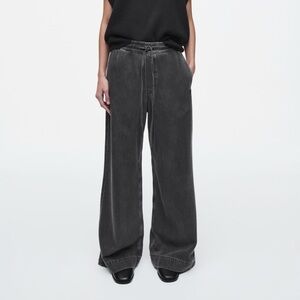 Cos Wide Leg Fluid Denim Pants